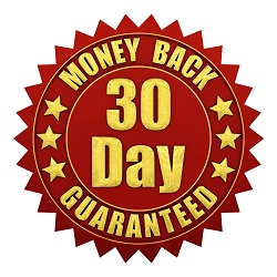 image of a 30 day money back guarantee